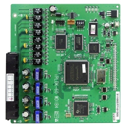 Плата интерфейса 4-х базовых станций DECT и 4-х системных телефонов, WDIB4 для АТС ipLDK-60