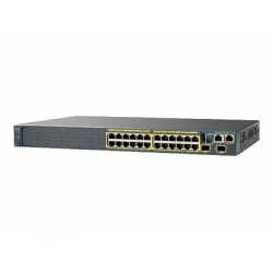 Коммутатор Cisco Catalyst 2960S, 24 GigE, 2xSFP LAN Lite
