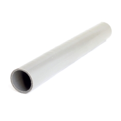Труба ПВХ жесткая легкая диам. 25 (3м) (серый)