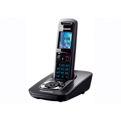 Радиотелефон DECT Panasonic KX-TG8421RU с автоответчиком, титан