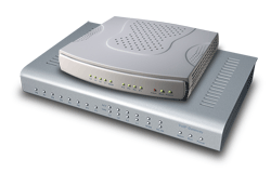 VoIP шлюз VoiceCom110, 2xFXO, 1xWAN, 4xLAN Switch, SIP