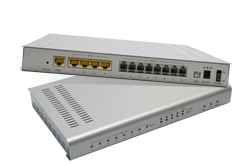 VoIP шлюз VoiceCom130, 8xFXS, 1xWAN, 4xLAN Switch, SIP