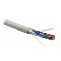 Кабель Hyperline витая пара UTP (U/UTP), категория 3, 50 пар (24 AWG), одножильный (solid), PVC