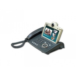 Видео телефон - 7' Touch screen, 1FXO, 2x10/100 Mbps, Video In/Out (composite RCA, S-Video), Audio