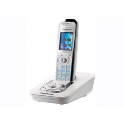 Радиотелефон DECT Panasonic KX-TG8421RU с автоответчиком, белый