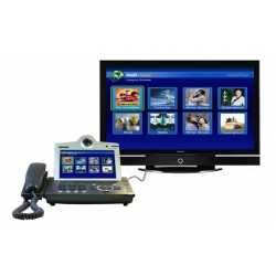 Видео телефон - 7'' Touch screen, 1FXO, 2x10/100 Mbps, Video In/Out (композитный RCA, S-Video), ауди