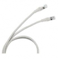 Патч-корд Legrand U/UTP кат5е PVC 3м сер.