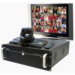 Видео MCU, до 64 участников конфереции, H.263, MPEG4, H.264