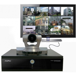 Групповой HD видеотерминал, встроенная MCU на 4 участника