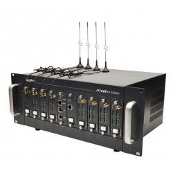 Многоканальный GSM Шлюз AddPac AP-GS3000,  интерфейсы ISDN PRI и VoIP (SIP/H.323), FXS, FXO, до 32 GSM каналов