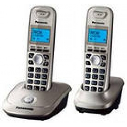 Радиотелефон DECT Panasonic KX-TG2512RU, платиновый
