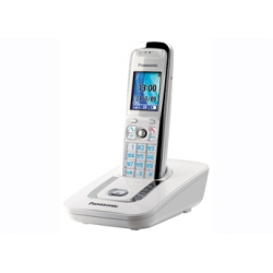 Радиотелефон DECT Panasonic KX-TG8411RU с автоответчиком, белый