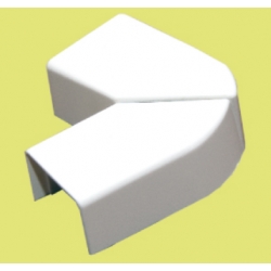 Угол плоский изменяемы для кабель-канала 20х12,5, аналог Legrand 30223