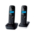 Радиотелефон DECT Panasonic KX-TG1612RU, серый/белый
